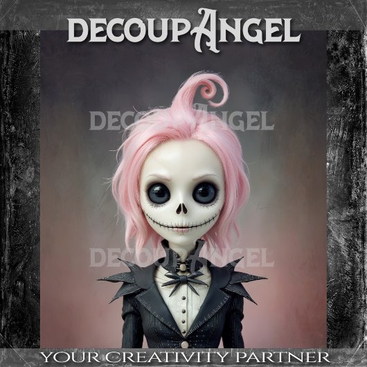 Papier Mousseline Découpage valse de minuit