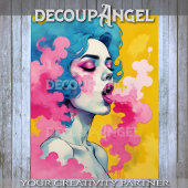 Papier Mousseline Découpage Vapor Pop