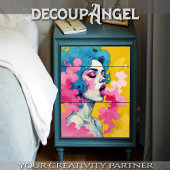 Papier Mousseline Découpage Vapor Pop