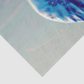 Papier Mousseline Decoupage Vibrant Colored Elephant  (Détail)