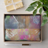 Papier Mousseline Decoupage Vibrant Monkey Abstract Art Headphones  (Cadeau)