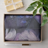 Papier Mousseline Découpage Vibrant violet pivoines roses Digital (Cadeau)