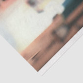 Papier Mousseline Découpage Victorian Lady Gator (Détail)