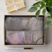 Papier Mousseline Découpage Victorian Steampunk Chat rose (Cadeau)