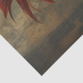 Papier Mousseline Découpage Vierge Victorienne Noir Red Stripes & Ca (Détail)