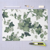 Papier Mousseline Découpage Vignes et Feuilles verts (Artisanat)