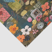 Papier Mousseline Découpage Ville occupée (Détail)