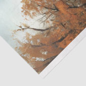 Papier Mousseline Découpage Vintage Camion Citrouilles d'automne scè (Détail)