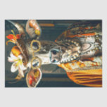 Papier Mousseline Découpage vintage de la vache Marigold, magnifique<br><div class="desc">"Marigold magnifique" Voici "Marigold magnifique, " une vache fantaisiste ornée de la splendeur de l'été. Ses verres dorés reflètent la joie des jours ensoleillés, tandis que la couronne de lys blancs et de fleurs d’oranges vibrantes célèbre la beauté de la palette de la nature. L'assortiment de bijoux, dont un pendentif...</div>