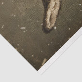 Papier Mousseline Découpage Vintage Donkey de Noël (Détail)