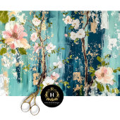 Papier Mousseline Découpage vintage floral