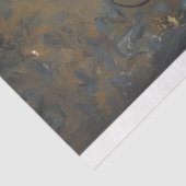 Papier Mousseline Découpage vintage Lady Dragon (Détail)