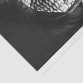 Papier Mousseline Découpage vintage Retro Rock Star (Détail)