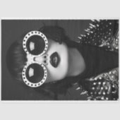 Papier Mousseline Découpage vintage Retro Rock Star (Recto)