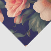 Papier Mousseline Découpage vintage Rustique Floral Texture (Détail)