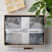 Papier Mousseline Decoupage Vintage Steam Engine Country Christmas (Cadeau)