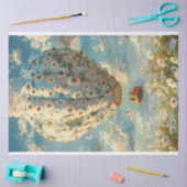 Papier Mousseline Découpage Vintage Whimsical Hot Air Balloon (Artisanat)