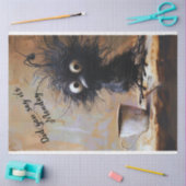 Papier Mousseline Découpage Wackadoodle Est Il Lundi Tuftoodle Bird (Artisanat)