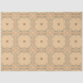 Papier Mousseline Découpage Western Gold Bandana (Recto)