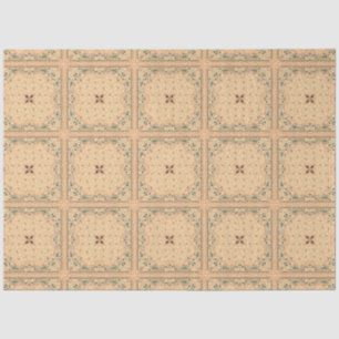 Papier Mousseline Découpage Western Gold Bandana