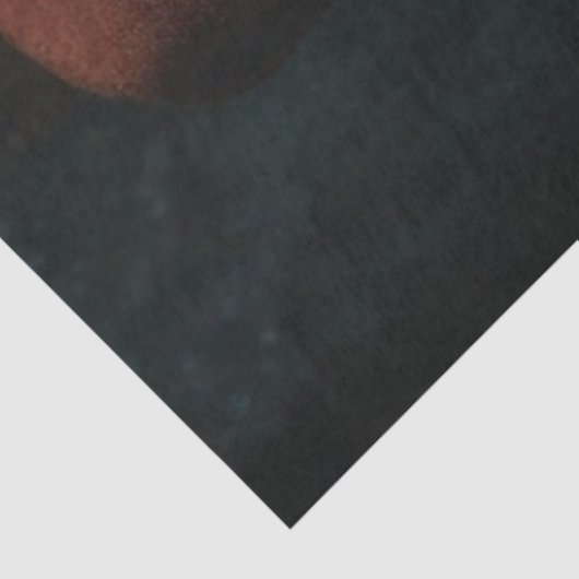 Papier Mousseline Decoupage Western Peeking Santa Clause Cowboy Hat (Détail)