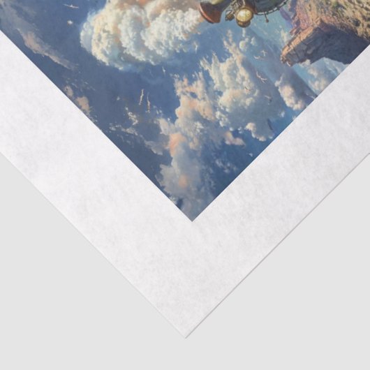 Papier Mousseline Decoupage Western & Tribal 8x10 Canvas Designs  (Détail)