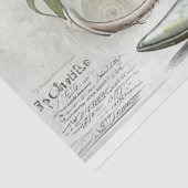 Papier Mousseline Découpage Whimsbooking Scrapbooking Démarrage Vint (Détail)