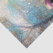 Papier Mousseline Découpage Whimsical AI Little Blonde Adventures (Détail)