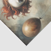 Papier Mousseline Découpage Whimsical Balloon Boy (Détail)