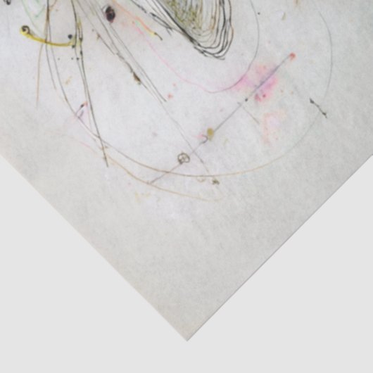 Papier Mousseline Decoupage Whimsical Black Cat Stiletto's Catwalk (Détail)