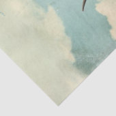 Papier Mousseline Découpage Whimsical Blue Haired Highland Vache Cam (Détail)