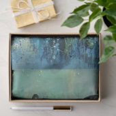 Papier Mousseline Découpage Whimsical Bunny Bleu Arrière - plan Vibr (Cadeau)