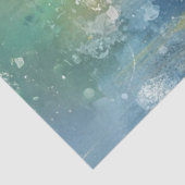 Papier Mousseline Découpage Whimsical Bunny Bleu Arrière - plan Vibr (Détail)