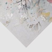 Papier Mousseline Découpage Whimsical Bunny Egg Tree de Pâques (Détail)