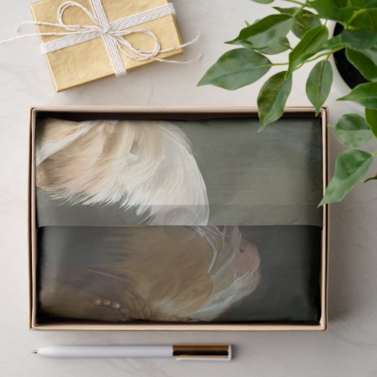 Papier Mousseline Découpage Whimsical Chicken Tea Party (Cadeau)