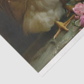 Papier Mousseline Découpage Whimsical Chicken Tea Party (Détail)