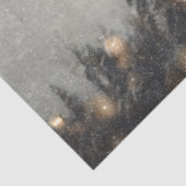 Papier Mousseline Decoupage Whimsical Christmas Donkeys Red Scarves (Détail)