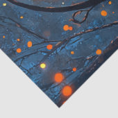 Papier Mousseline Découpage Whimsical Fairy Luant Champignons (Détail)