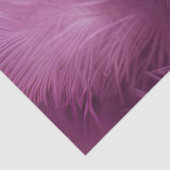 Papier Mousseline Découpage Whimsical Glamour d'autruche rose (Détail)