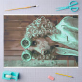 Papier Mousseline Découpage Whimsical habillé de chien d'oiseaux (Artisanat)