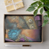 Papier Mousseline Découpage Whimsical Jester (Cadeau)