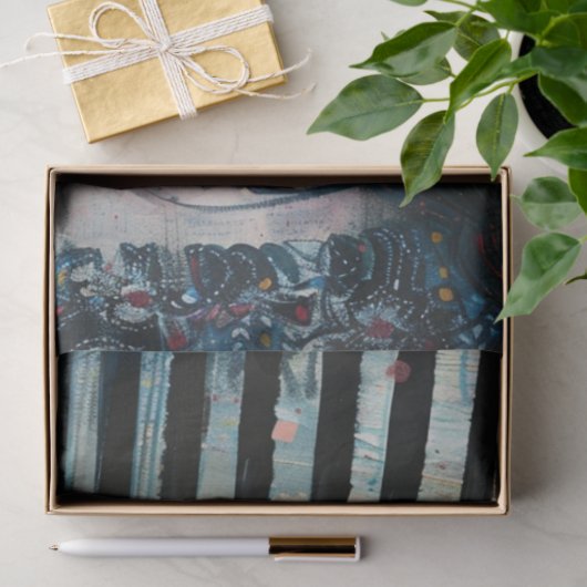 Papier Mousseline Découpage Whimsical Jester Girl Fiona (Cadeau)