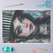 Papier Mousseline Découpage Whimsical Jester Girl Fiona (Artisanat)