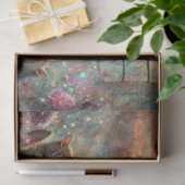 Papier Mousseline Découpage Whimsical Mad Hatter Tea Party (Cadeau)