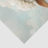 Papier Mousseline Découpage Whimsical maman Papa bébé mouton (Détail)