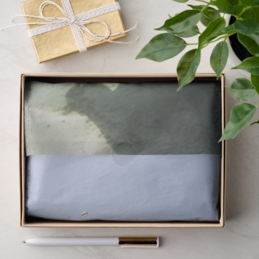 Papier Mousseline Découpage Whimsical Ocean Bruyant Manatee (Cadeau)