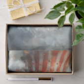 Papier Mousseline Découpage Whimsical Patriotic Pince Le Chat (Cadeau)