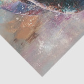 Papier Mousseline Découpage Whimsical Peint Portrait Louter de mer (Détail)