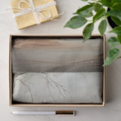 Papier Mousseline Decoupage Whimsical Pig Duo in Forest (Cadeau)