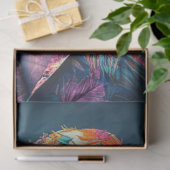 Papier Mousseline Découpage Whimsical Vibrant Coloured Beach Manatee (Cadeau)